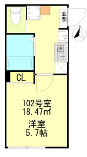 BASE【1階】の間取り