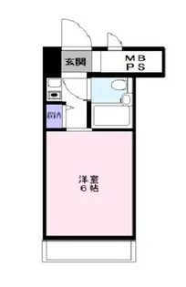 ライオンズステーションプラザ磯子【4階】の間取り