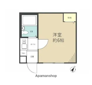 サンパルク山手【2階】の間取り