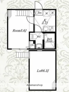 ラパス六浦【1階】の間取り