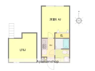 オデッセイ10【2階】の間取り