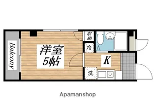 ヒルズガーデン東雪谷【2階】の間取り