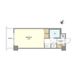 神奈川県川崎市中原区上丸子山王町1丁目【マンション】の間取り