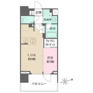 グレーシアフィット藤沢鵠沼【11階】の間取り