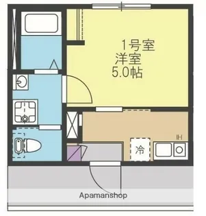 ブロンテ三ツ沢【1階】の間取り