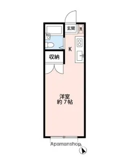 エステート京塚【2階】の間取り