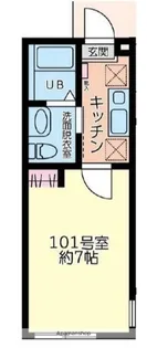 オリーブ藤沢【1階】の間取り