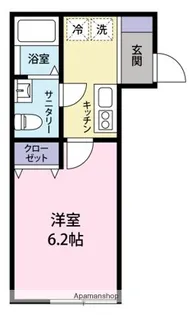 アルティザン新丸子【1階】の間取り