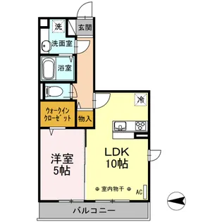 TD西ノ前【3階】の間取り