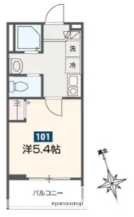 高座渋谷ヒルズ【1階】の間取り