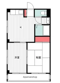 ポートサイド久里浜【4階】の間取り
