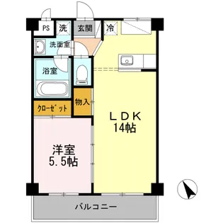 LIFE【4階】の間取り