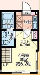 ショコラReze【1階】の間取り