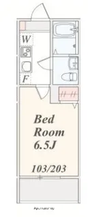 アザーレ・クオン海老名【1階】の間取り