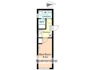 CHUMHANEDA【2階】の間取り