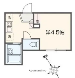 MELDIA海老名【1階】の間取り