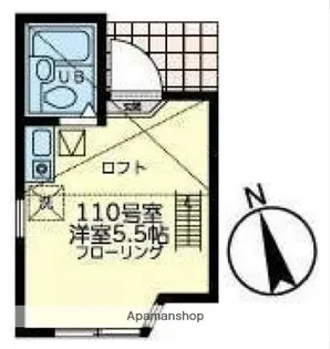 ユナイト南太田ケリースレーター【1階】の間取り
