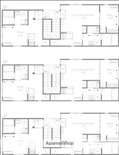 T−AZUL岸根公園【2階】の間取り