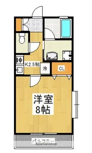 アーバングローブ【2階】の間取り