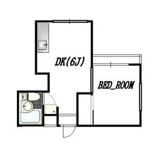 白峰コーポⅡ【2階】の間取り