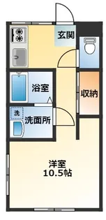藤美荘【2階】の間取り