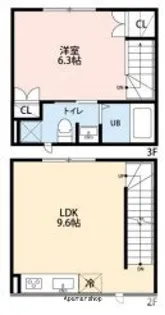 フェリオ小田急相模原【2階】の間取り