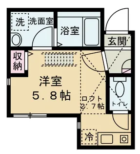 ベステージ大船Ⅲ【1階】の間取り