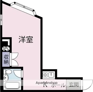 クロノス橋本【1階】の間取り