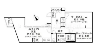 アイディ西馬込12【1階】の間取り