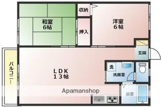 エクセルNAGANO【2階】の間取り