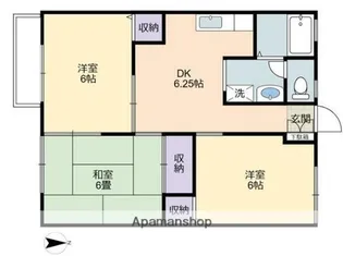 エクセルNAGANO【2階】の間取り