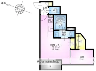 REGALEST 藤沢本町【2階】の間取り