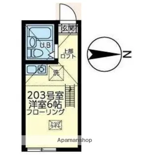 ユナイト白楽シルヴィバレンタイン【2階】の間取り