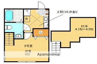 アーク古淵【2階】の間取り