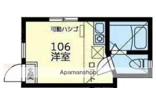 ユナイト井土ヶ谷スウィーツベリーオペラ【1階】の間取り