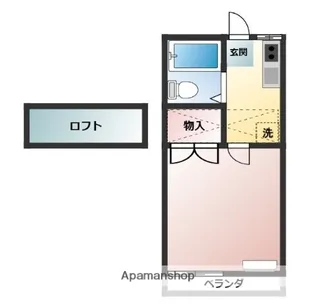 サンファン座間【2階】の間取り