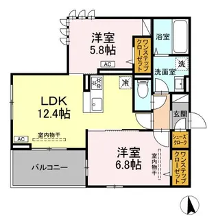 DELIGHT【2階】の間取り