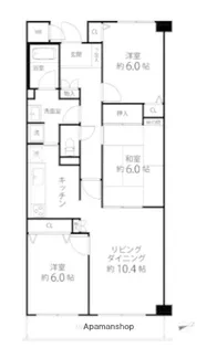 T’s garden横浜岸根公園【1階】の間取り