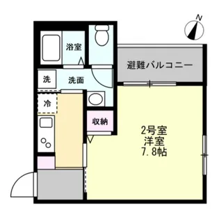 フォレストテラス鶴間【2階】の間取り