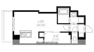 リヴシティ横濱末吉町弐番館【9階】の間取り