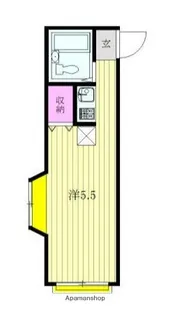クレドール旭【1階】の間取り