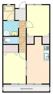 タウンハイツ【1階】の間取り