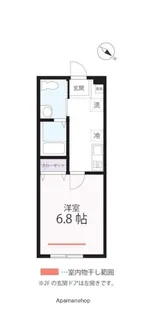 QUIET CRAB HOUSE MIX三ツ沢下町Ⅱ【2階】の間取り