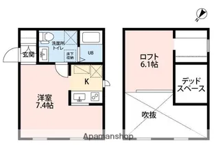 プリマ反町壱番館【1階】の間取り