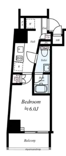 ARCOBALENO YOKOHAMAKOYASU【8階】の間取り