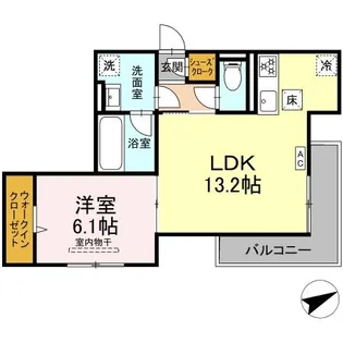 プエンテ【2階】の間取り