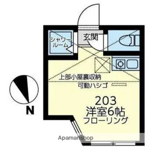 ユナイト安針ネイマール(右側)【2階】の間取り