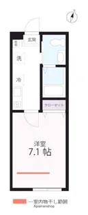 QUIET CRAB HOUSE 本郷台(仮)【1階】の間取り