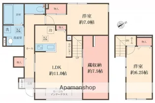 MAISON LIMONAIA【1階】の間取り