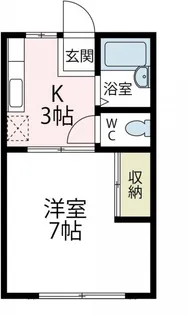 加藤ハイツ【103号室号室】の間取り